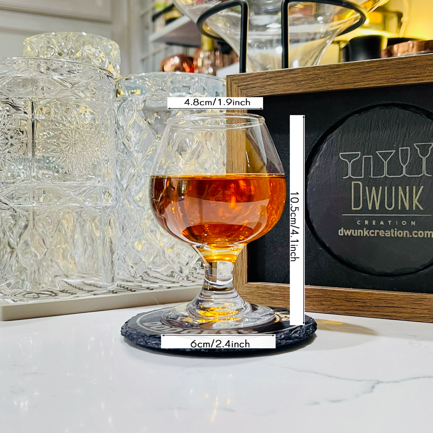 Custom Engraved Baltimore Ravens Tasting Glass – 5 oz Snifter