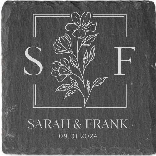 Wedding Gift Favor Coaster Bulk Order - as low as $2.99 each
