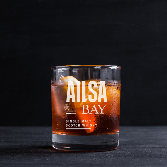 Ailsa Bay Single Malt Scotch Whisky Collectables Glass 11oz