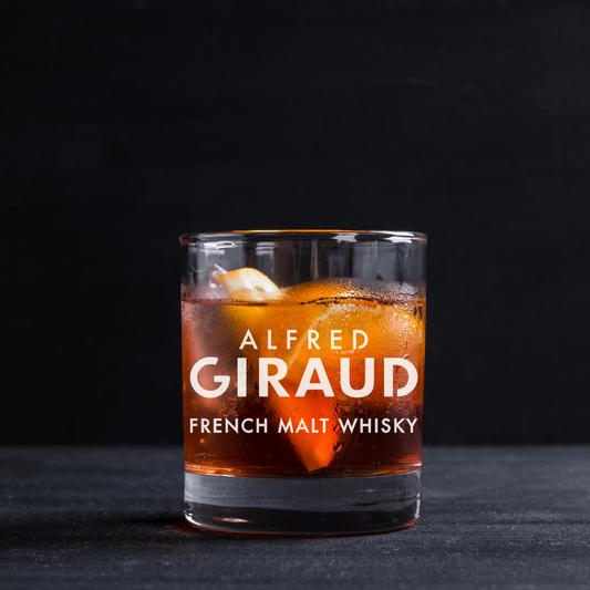 Alfred Giraud French Malt Whisky Collectables Glass 11oz