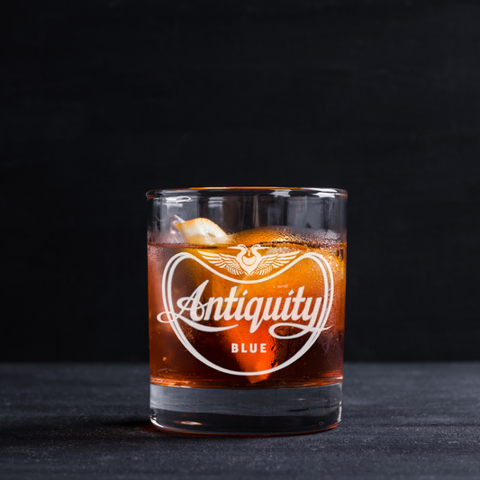 Antiquity Blue Whisky Collectables Glass 11oz