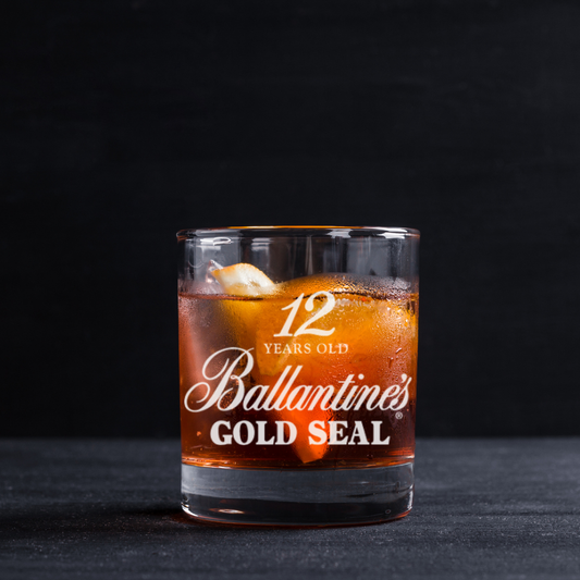 Ballantine's Blended Scotch Whisky Collectables Glass 11oz
