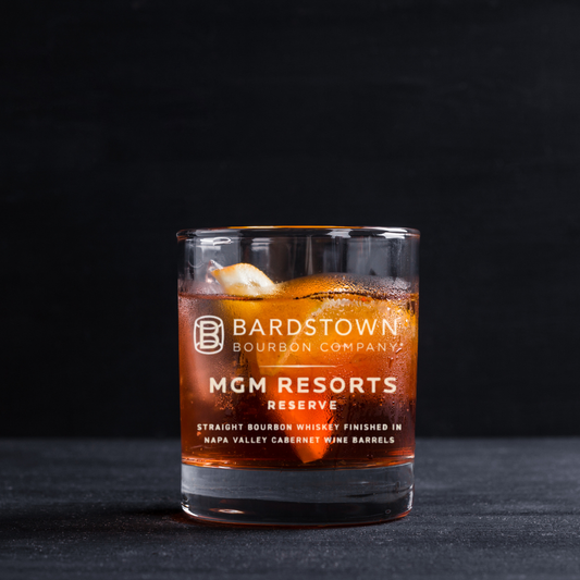 Bardstown MGM Resorts Reserve Straight Bourbon Whiskey Collectables Glass 11oz