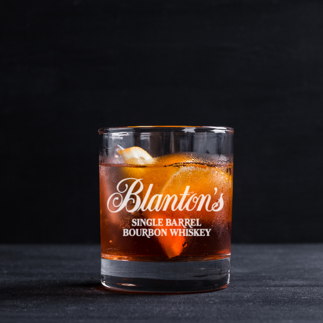 Blanton's Single Barrel Bourbon Whiskey Collectables Glass 11oz