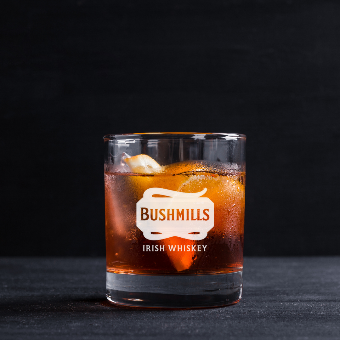 Bushmills Irish Whiskey Collectables Glass 11oz