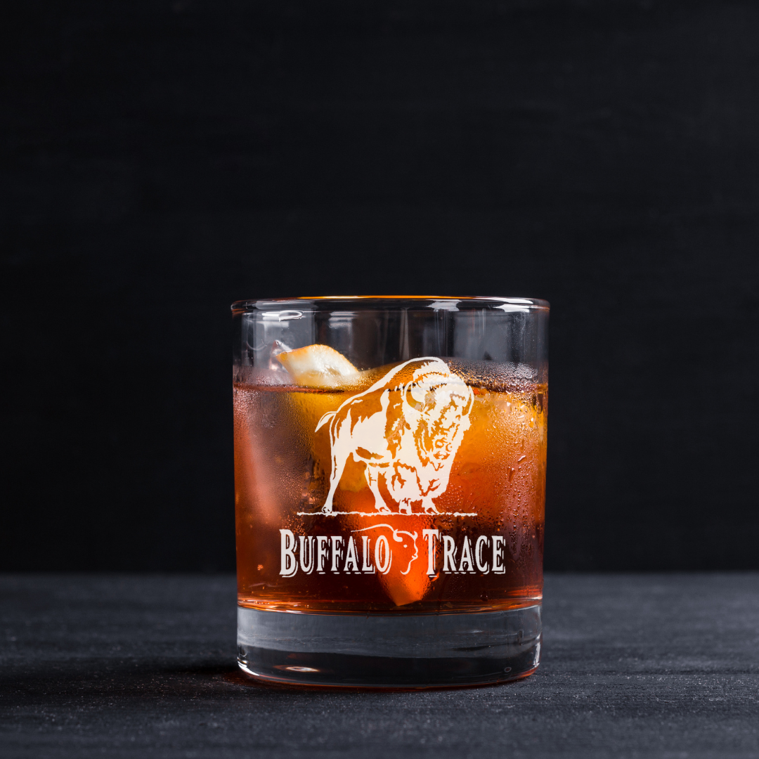 Buffalo Trace Kentucky Straight Bourbon Collectables Glass 11oz