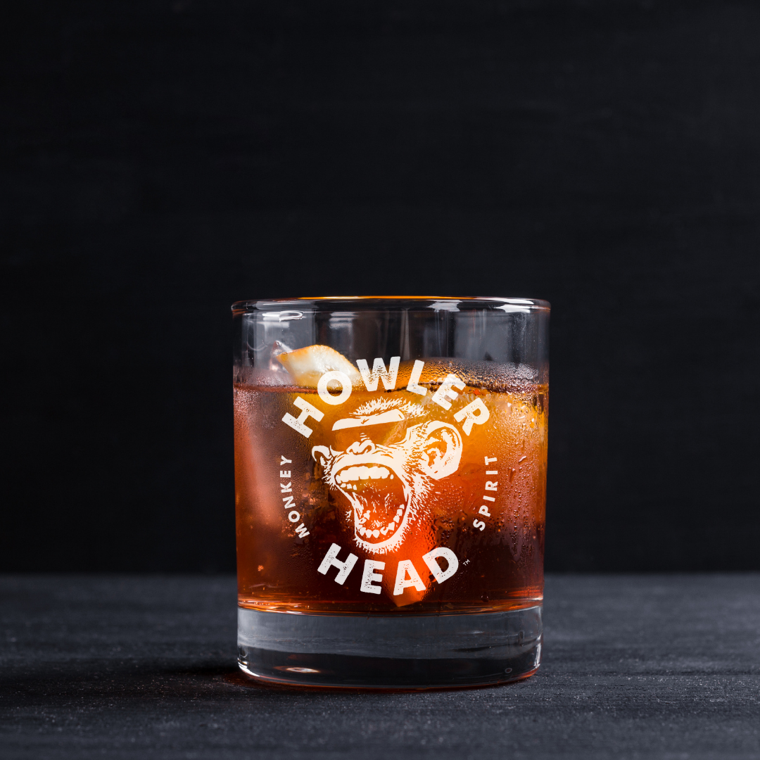 Howler Head Bourbon Whiskey Collectables Glass 11oz
