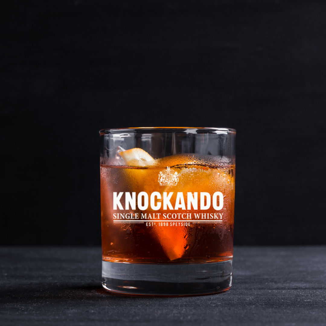 Knockando Single Malt Scotch Whisky Collectables Glass 11oz