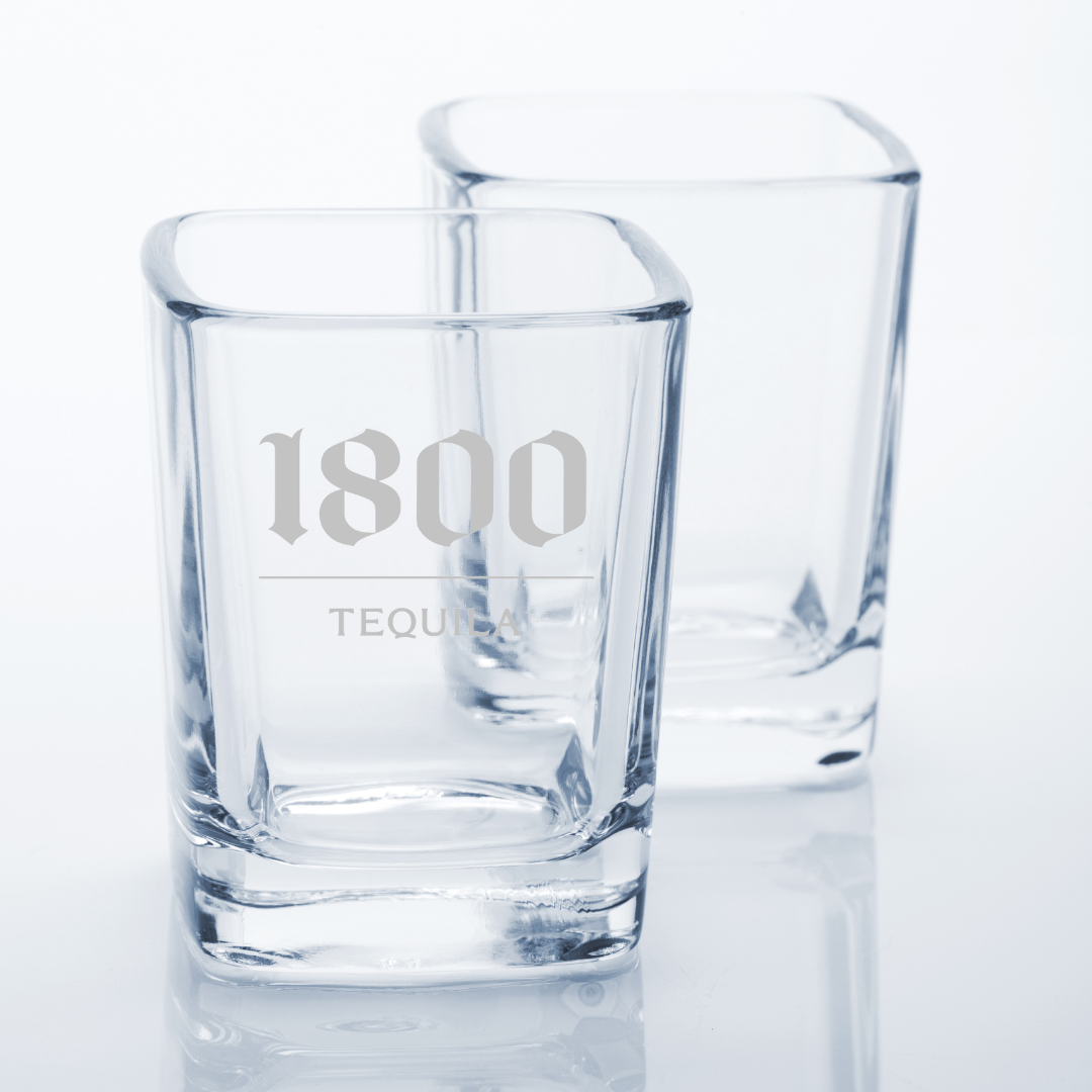 Custom Engraved 1800 Tequila Shot Glass – 2.2 oz New