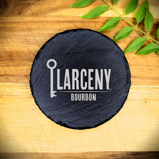 Larceny Bourbon Whiskey Slate Coaster Brand New Handcrafted Laser Engraved