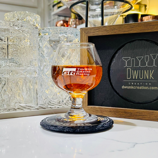 Custom Engraved Gazoo Racing Whiskey Tasting Glass – 5 oz Snifter