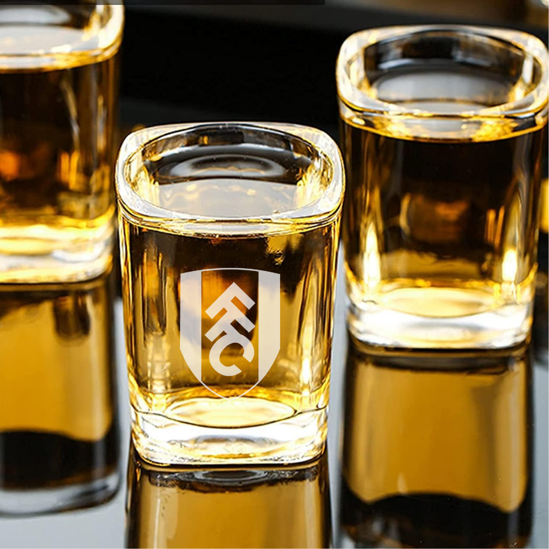 Custom Engraved Fulham Shot Glass – 2.2 oz Capacity NEW