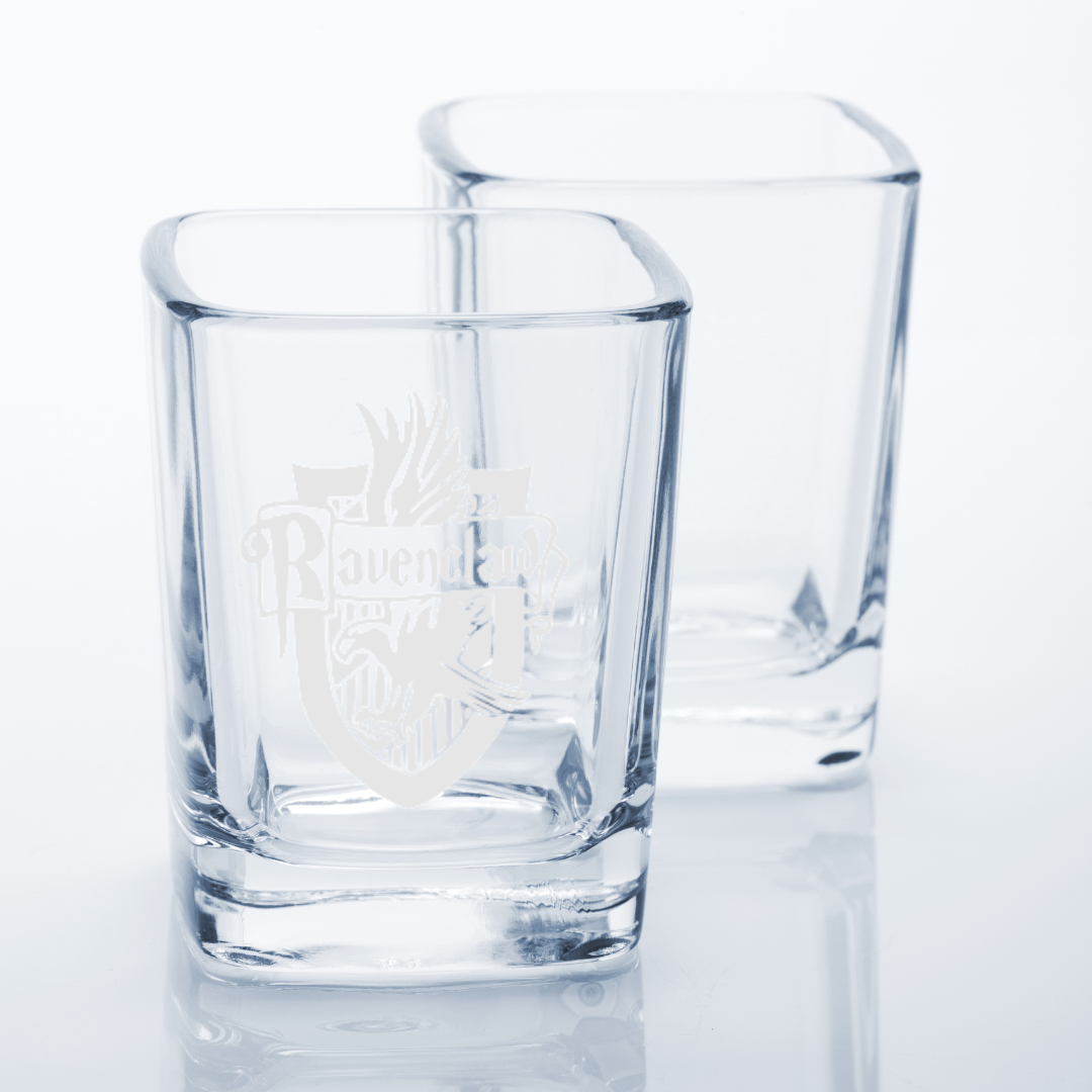 Harry Potter House Ravenclaw Square Shot Glass – 2.2 oz Capacity