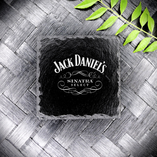 Jack Daniels Sinatra Select Slate Coaster Brand New Handcrafted Laser Engraved