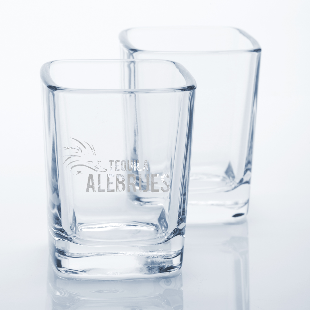 Custom Engraved Alebrijes Shot Glass – 2.2 oz Square Shot Glass NEW