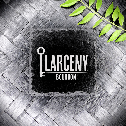 Larceny Bourbon Whiskey Slate Coaster Brand New Handcrafted Laser Engraved