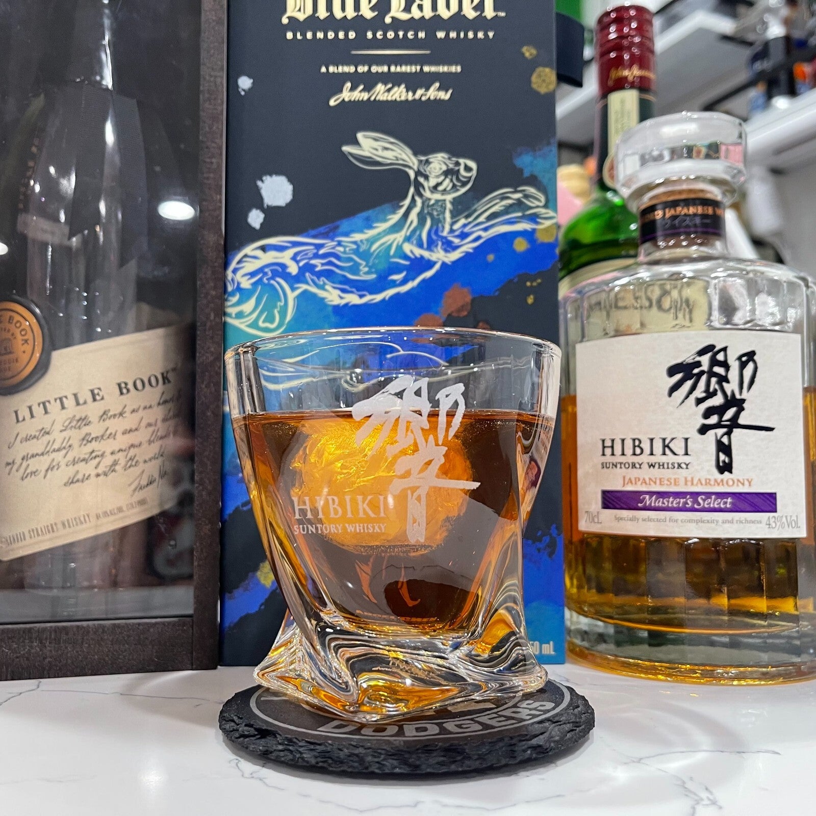 Custom Engraved Whiskey Glass 10 oz Twisted Personalized Bourbon Scotch Cocktail