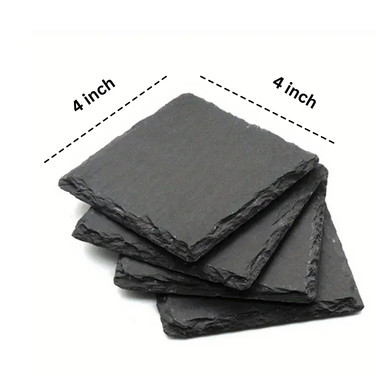 Brand New Handcrafted Laser Engraved Sazerac Rye Square Slate Coaster