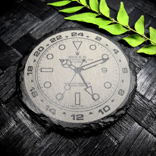 Rolex Polar Explorer II 216570 Slate Coaster Brand New Hand Made Laser Engraved 