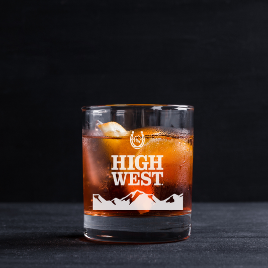 High West Whiskey Collectables Glass 11oz