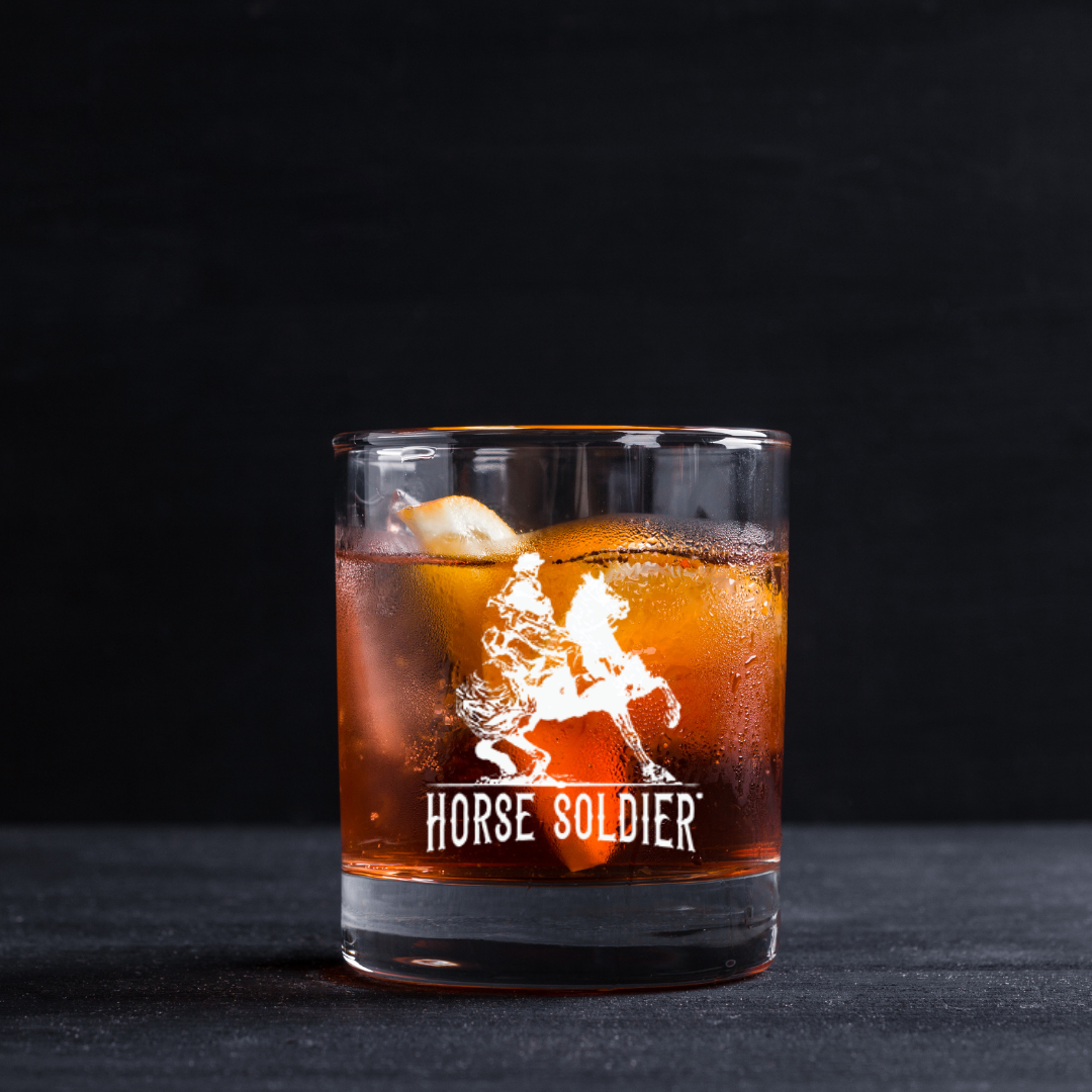 Horse Soldier Bourbon Whiskey Collectables Glass 11oz