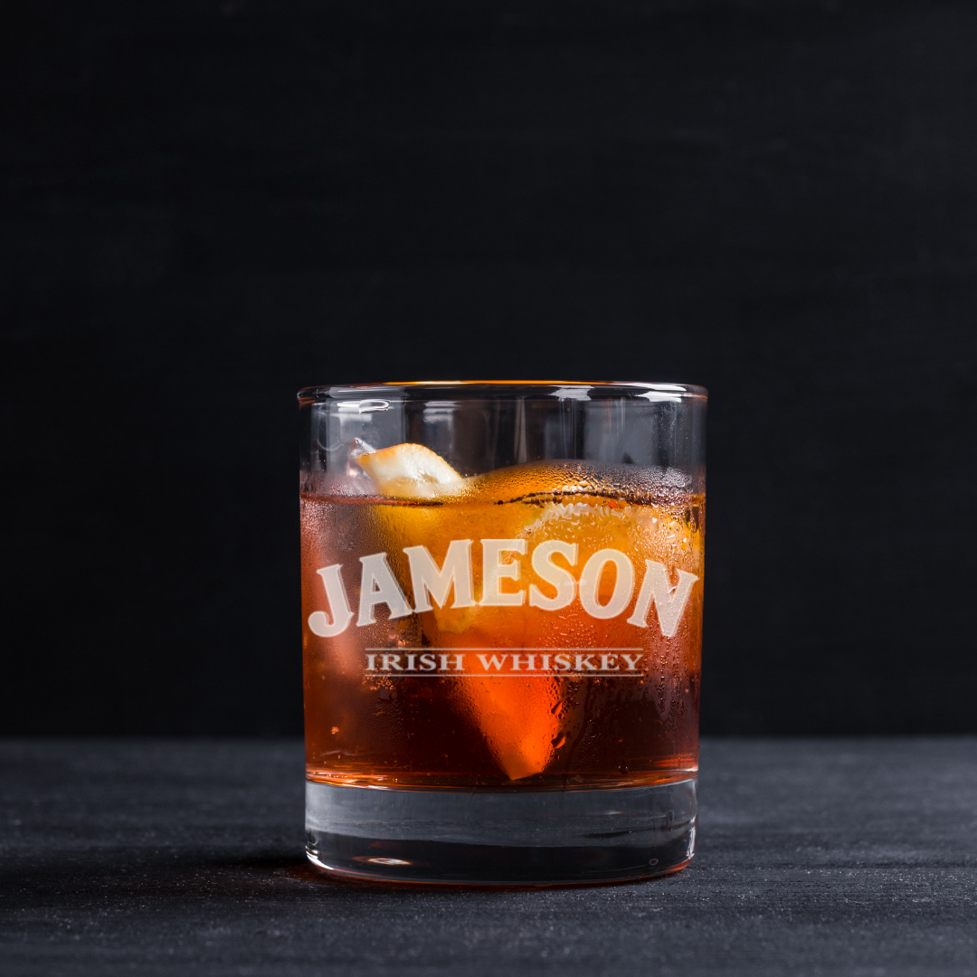 Jameson Irish Whiskey Collectables Glass 11oz