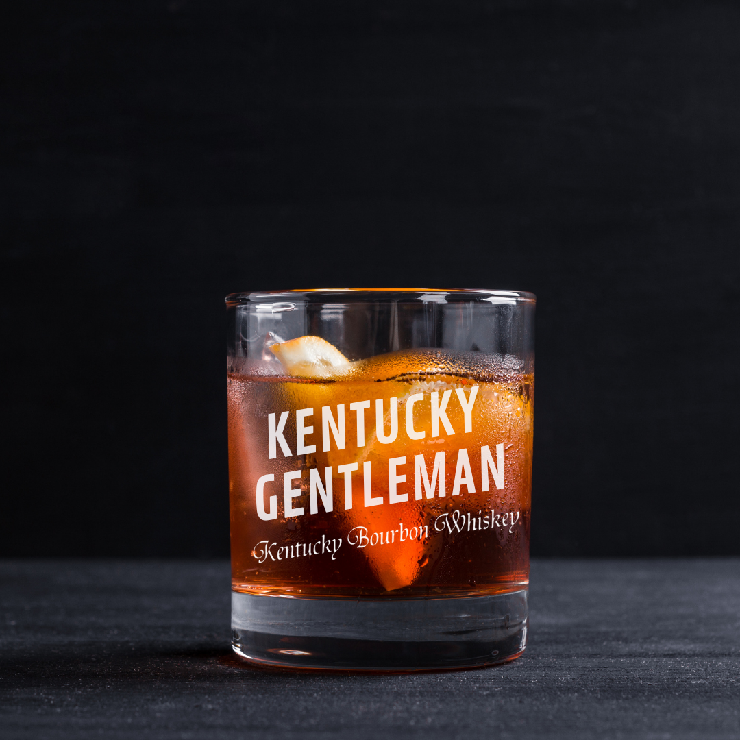 Kentucky Gentleman Bourbon Collectables Glass 11oz