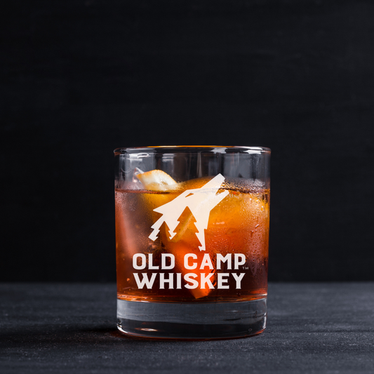 Old Camp Whiskey Collectables Glass 11oz