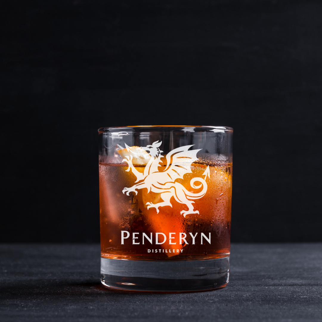 Penderyn Welsh Whisky Collectables Glass 11oz