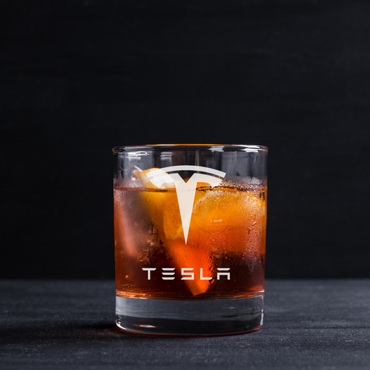 Tesla Collectables Glass 11oz